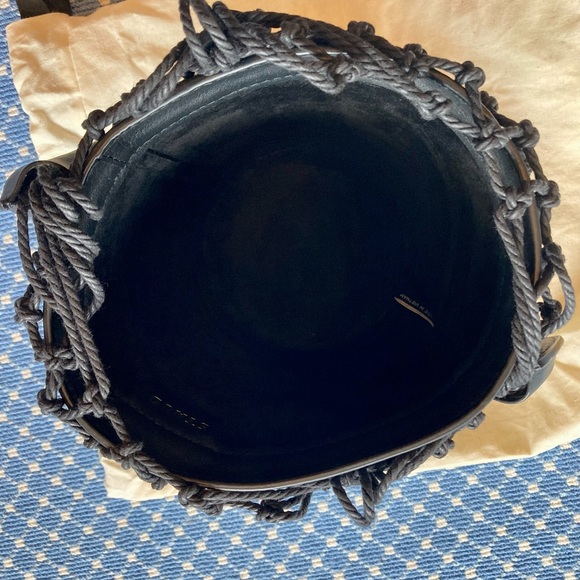 NWOT Staud Moreau Leather Bucket Bag - Picture 5 of 6